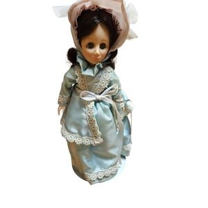 Vintage Effanbee Central Park Currier &‎ Ives Collection Girl Doll 13" #1256 NWT